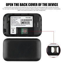 Portable 5G LTE Wireless WiFi Router Mobile Broadband LCD MIFI Hotspot