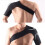 Manchon de compression ajustable pour épaule droite, unisexe, noir. 4