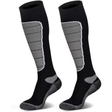 Merino Wool Ski Socks, Cold Weather Socks for Snowboarding, Snow, Winter, Thermal Knee-high Warm Socks, Hunting