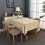 Sage Green Gingham Tablecloth 52x70 in Cotton Blend 2