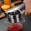 Simple Fruit Juicer Orange Squeezer Hand Press Cold Stainless Silver 6