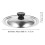 Protect Food Freshness Replacement Lid Plastic Universal Pot Cover 1Pcs 2