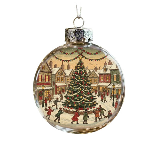 Karymi Vintage2D Weihnachtsschmuck-Set 2