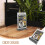 Vertical Table Card Flip Sign Holder Stand Menu Display Stable Base 5