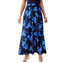 Női Plus Size Ultrasmooth Szövet Maxi Szoknya