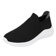 Damen-Sneaker zum Hineinschlüpfen, Modell mit geraffter Ferse, auch in breiter Passform erhältlich (mehrfarbig, Größe 9)