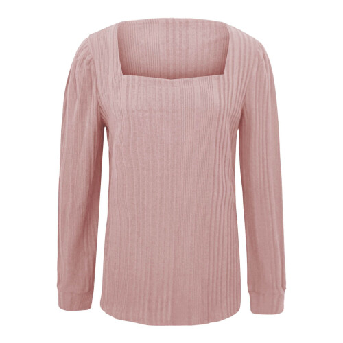 Lenago Oversize-Pullover für Damen in Übergrößen, modisch, langärmelig, locker, einfarbig, Bluse, Pullover, Jumper 2