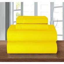 Mikrofaser-Bettwäscheset (140 x 200 cm) – farbecht, tiefe Taschen