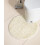 U-formet toiletmåtte Chenille 24 tommer 3
