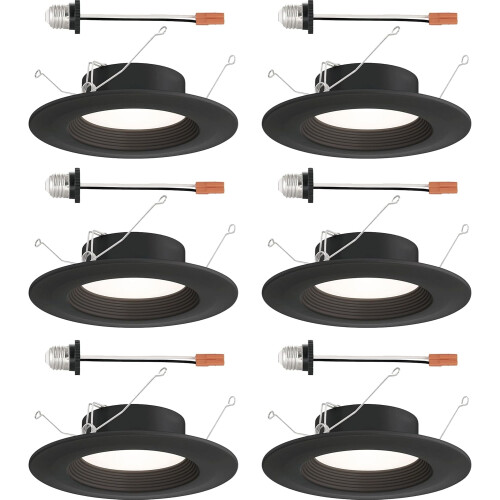 Εντοιχιζόμενα φωτιστικά οροφής LED DESIGNERS FOUNTAIN, τεμάχιο των 6, διακοσμητικό στοιχείο
