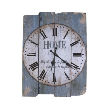 Tineasur Oversize Wooden Clock Traditional Modern Decor