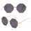 Gafas de sol de estilo moderno y extragrande para vacaciones. 1