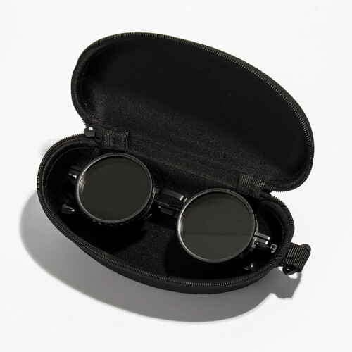 Ρυθμιζόμενα στρογγυλά γυαλιά ηλίου Polarized με απόχρωση, 1–9 ταχύτητες, ανθεκτικά 2