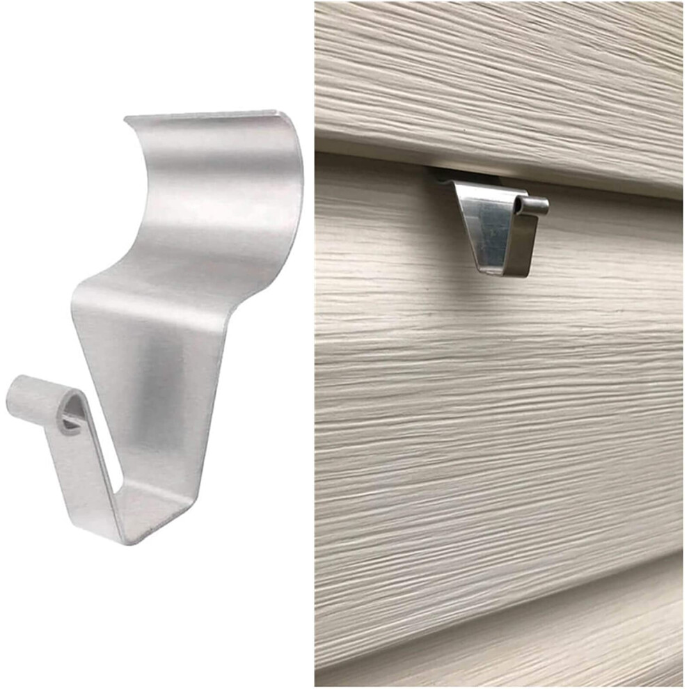 Dearhouse Vinyl Siding Hangers, Heavy Duty Outdoor Light Wreath Pictures Hook For Hanging 4 Pack 9353595315273