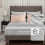 King Comforter Set Microfiber Reversible 7-Piece Dusty Pink 3