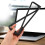 Metal laptop stand for desk with adjustable height 4