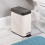Metal Step Trash Can 10L with Removable Liner 2