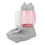 2 pcs Cat Automatic Water Dispenser Cat and Small Medium Dog Bowl Feeder 1
