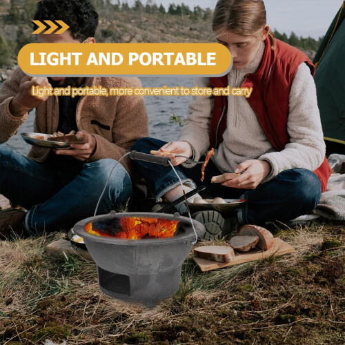Cooking Stove Barbecue Stove Iron 1Set 2