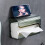 Benkeplate papirhåndkledispenser Foldet papirhåndkleholder Serviettholder 6
