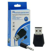 Émetteur-récepteur audio Bluetooth 4.0 pour PS4 - Adaptateur sans fil pour manettes de jeu PS4, convertisseur Bluetooth à faible latence pour