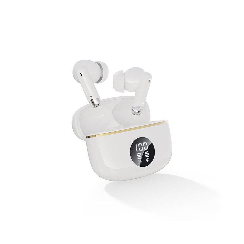 Wireless Earbuds Bluetooth 5.3, 40H Playtime, Ipx7 Waterproof, Usb-C Charging Case, Led Display, Hi-Fi Stereo, Compatible With Android/Ios & Laptop 9353595319271