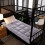 Foldable Fiber Mattress Soft Thick Dorm Bed with Washable 4