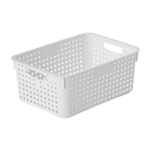 Versatile Plastic Storage Baskets Set – Desktop, Kitchen & Sundries Organization – Durable, Compatible with Standard Shelves 1