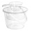 1Set Portable Large Transparent Plastic Bucket with Handle for Multipurpose Use 4