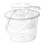 1Set Portable Large Transparent Plastic Bucket with Handle for Multipurpose Use 5