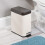 Metal Step Trash Can 10L with Removable Liner 3
