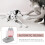 2 pcs Cat Automatic Water Dispenser Cat and Small Medium Dog Bowl Feeder 2