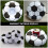 Inflatable Soccer Ball Drink Coasters (4pcs) 4