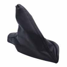 Handbremshebelbezug aus Leder, kompatibel mit Fahrzeugen der Baujahre 2008–2018, Schaltknaufmanschette