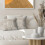 Μαξιλαροθήκες Boho 18x18, Σετ 2 τεμαχίων, Καφέ Λινό Έθνικ Σχέδιο για Καναπέ, Καναπέ, 3