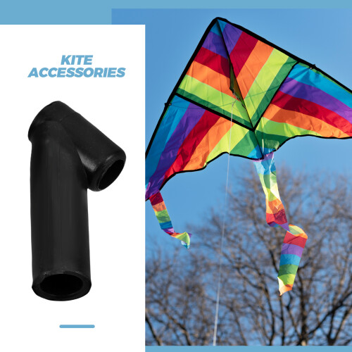 FRCOLOR 12 Pcs Replacement Kite Connection Tee Lightweight Accessories Child 2