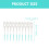 Gum Interdental Brushes for Braces 320 pcs 5