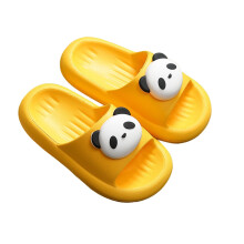 Sommerliche Hausschuhe für Jungen und Mädchen, lässig, mit Cartoon-Tiermotiven, offene Zehen, keine Schuhe, niedliche Flip-Flops für drinnen,