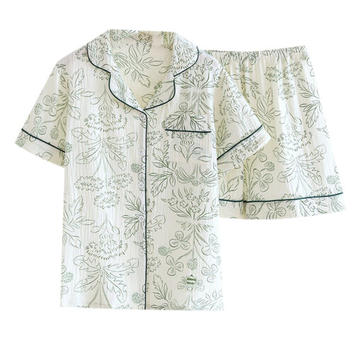 Women's Lightweight Cotton Summer Pajama Set