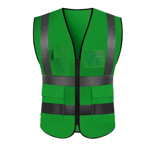 High Visibility Running Reflective Vest Security Equipment Night Work Tops
