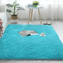 Modern Soft Shaggy Rug for Bedroom, Living Room, Dorm & Kids' Room – Non-Slip Plush Furry Area Rug, Comfy Nursery Floor Carpet