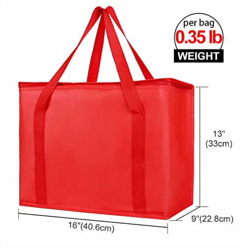 Μονωμένη τσάντα παράδοσης πίτσας 23x15x14in 1