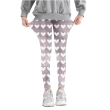 VERUGU Mädchen Leggings Kinder Karomuster Hose Hoher Bund Dehnbare Weiche Strumpfhose Frühling Herbst Leggings für Schule Tragen Rosa 3 Jahre