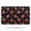Blommig mikrofibermatta, halkfri, 20x32 tum 1