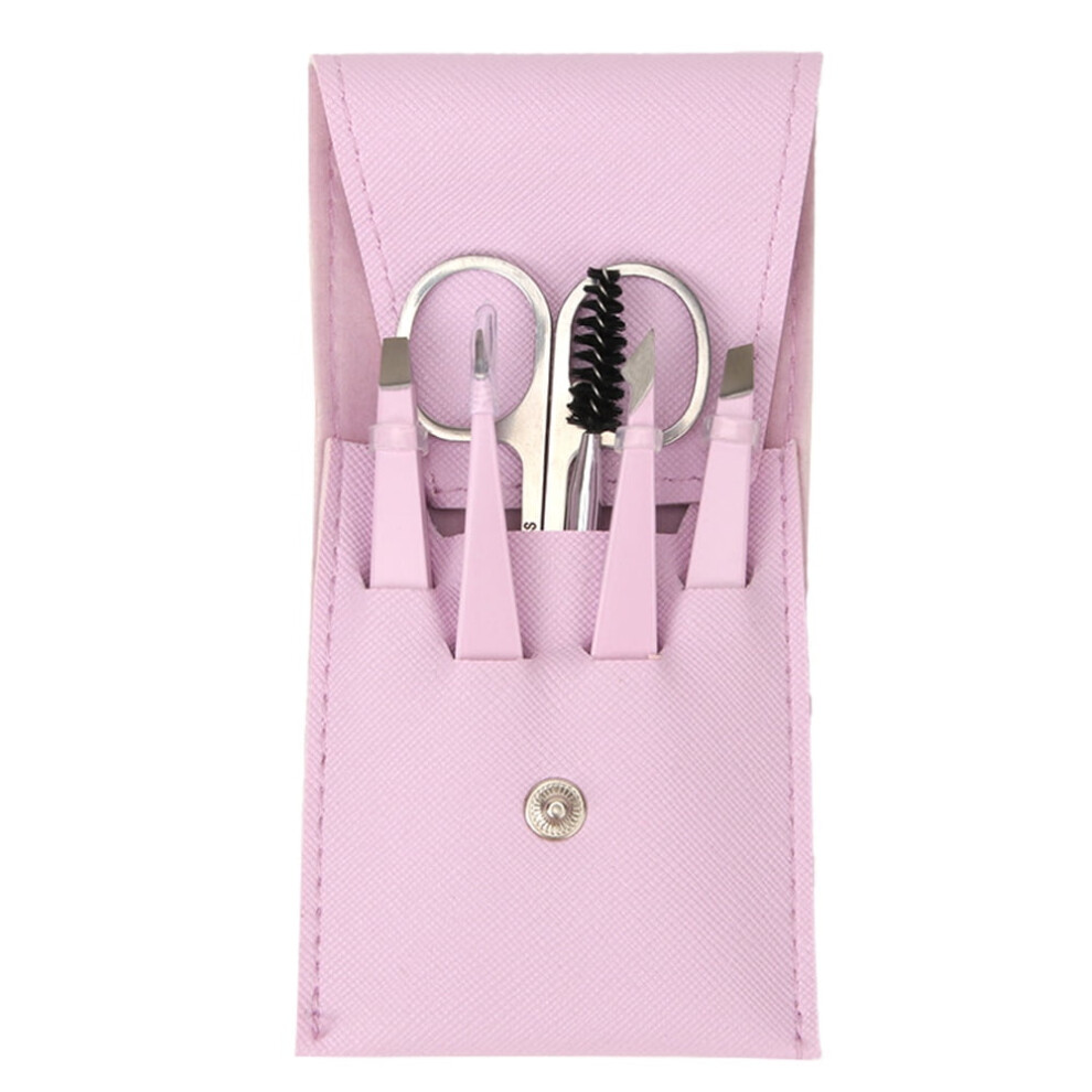 Eyebrow Tweezer Set, 6 Pcs Tweezers Set for Women, Hair Plucking Daily Beauty Tools