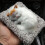 Mini gatto di peluche addormentato, a batteria 4