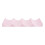 11.54in Plastic Wine Rack - Stackable & Stable for Home & Kitchen Storage Light Pink 2