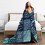Manta de flanela de lã, 101,6 x 76,2 cm (40 x 30 polegadas) 5