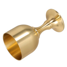 Coupe à vin en cuivre doré 8,1 cm – Gobelet en métal durable