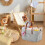 BiFandian Baby Diaper Caddy Organize, Φορητός κάδος αποθήκευσης βρεφικού δωματίου από τσόχα και 7